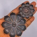 Vintage Lotus incense Holder 2-in-1 Stick and Coil Holder