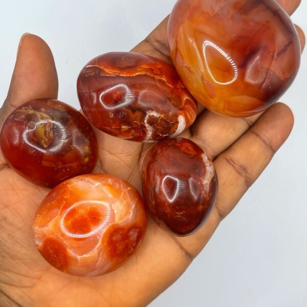 Carnelian Palmstone 1pc