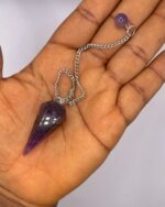 Amethyst Crystal Pendulum 1pc