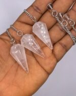 Clear Quartz Crystal Pendulum 1pc - Image 2