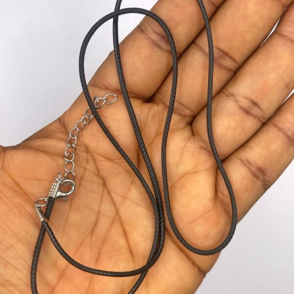 Leather Cord Necklace For Pendant- 50cm +5cm 1pc