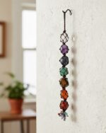 7 Chakra Tumbled Stone Wall Hanging