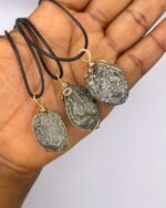 Pyrite Cluster Necklace 1pc