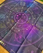 12 Constellations Altar Cloth Divination Tarot Reading Tablecloth 75cm X 75cm - Image 2
