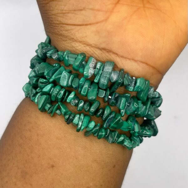 Natural Malachite Bracelet 1pc