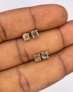 Citrine Earrings 1 Pair - Rubber Hook (extras) - Image 2