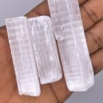 Raw Selenite Bar Stone 1pc