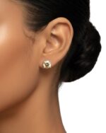 Citrine Earrings 1 Pair - Rubber Hook (extras)