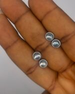 Aquamarine Bracelet 1 Pair - Rubber Hook (extras)