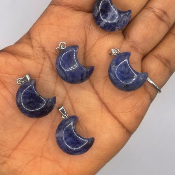 Sodalite Crystal Pendant 1pc