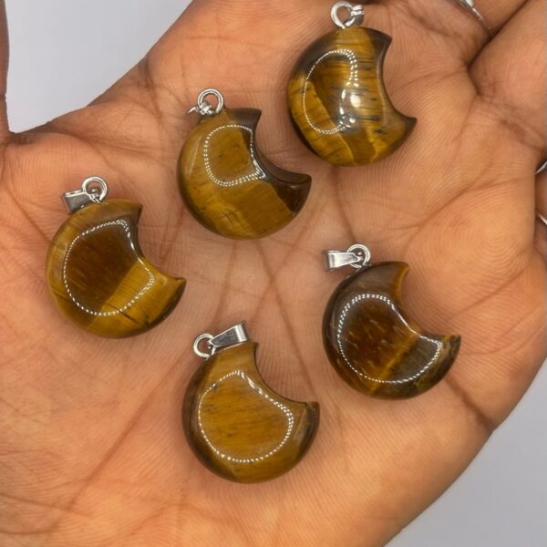 Tiger's Eye Crystal Pendant Tiger Eye 1pc
