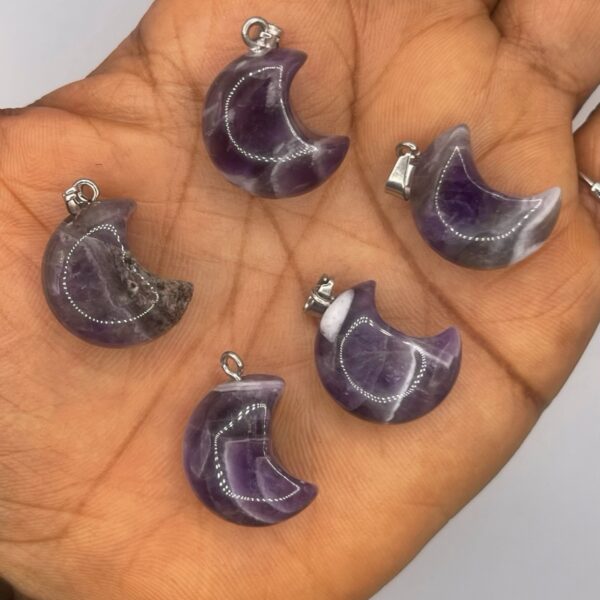 Amethyst Crystal Pendant 1pc